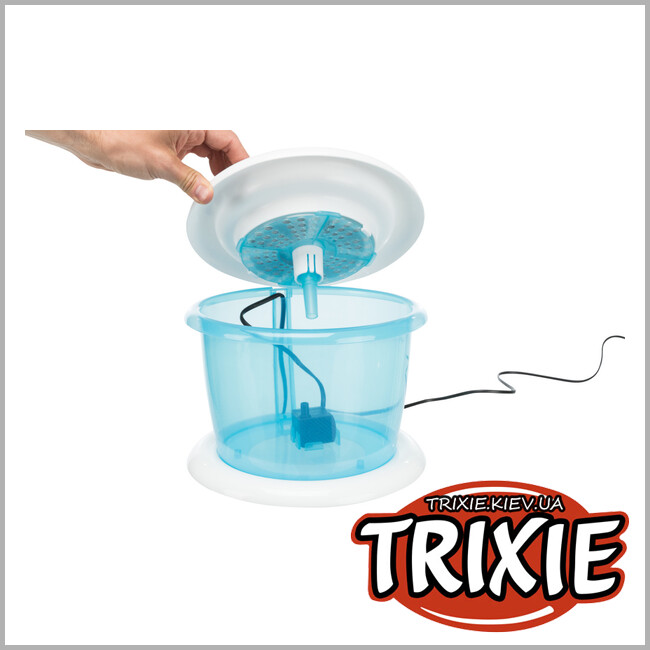 ТРИКСИ Украина - Автоматическая поилка TRIXIE - Bubble Stream (создаёт пузырьки 3L)