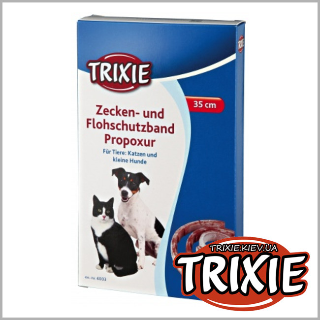 ТРИКСИ Украина - Ошейник против блох для котов и мелких собак TRIXIE