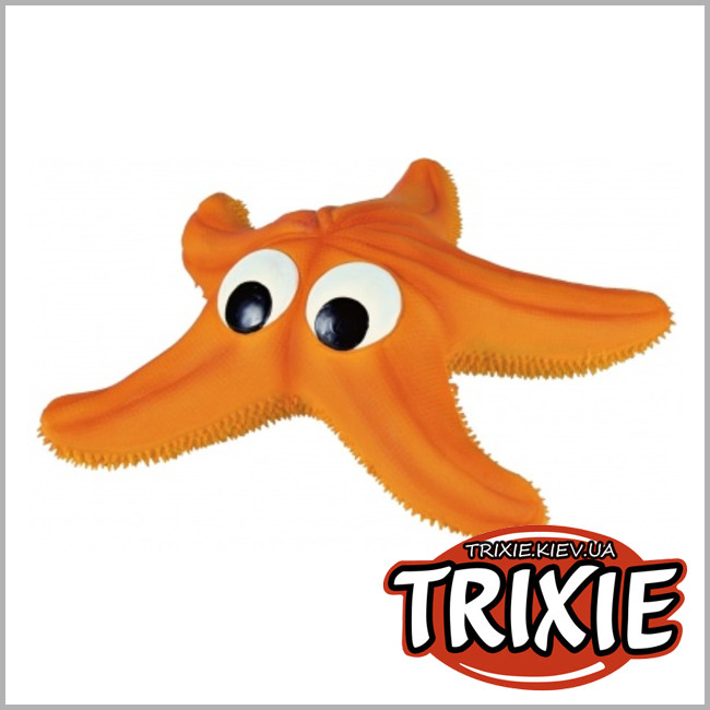ТРИКСИ Украина - Игрушка для собак TRIXIE Морская звезда (с пищалкой 23см)