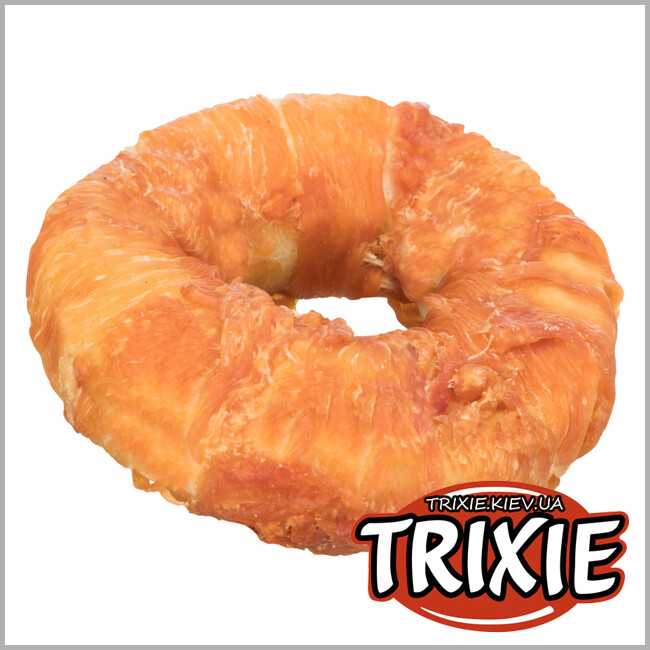 ТРИКСИ Украина - Жевательное кольцо Denta Fun-TRIXIE (курица, 11см,65гр)
