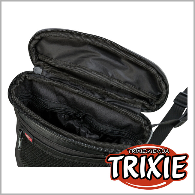 ТРИКСИ Украина - Сумка для лакомства Trixie 32294 "Duo Treat", 20х20х5см, антрацит