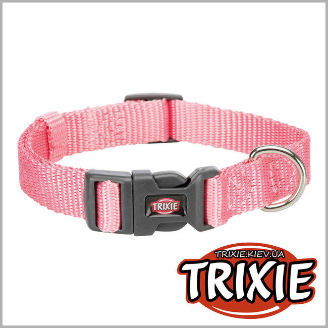 ТРИКСИ Украина - Ошейник Premium-TRIXIE (S: 25–40см/15мм, фламинго)