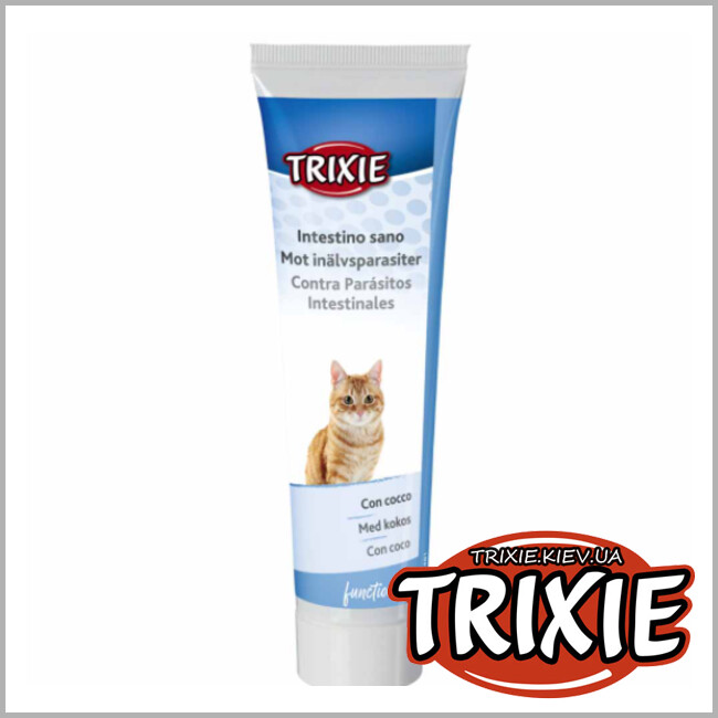 ТРИКСИ Украина - Средство TRIXIE от паразитов в кишечнике для котов (паста,100гр)