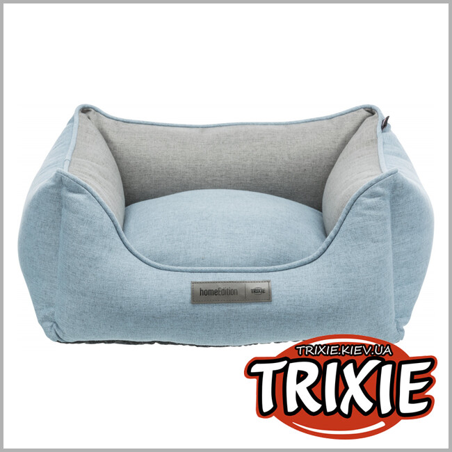 ТРИКСИ Украина - Лежак Lona TRIXIE (60 × 50 cm, голубой/серый)