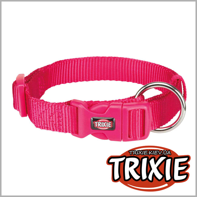 ТРИКСИ Украина - Ошейник Premium-TRIXIE (35–55см/20мм,фуксия)