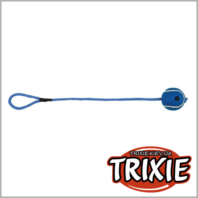 ТРИКСИ Украина - Теннисный мяч на веревке для собак TRIXIE