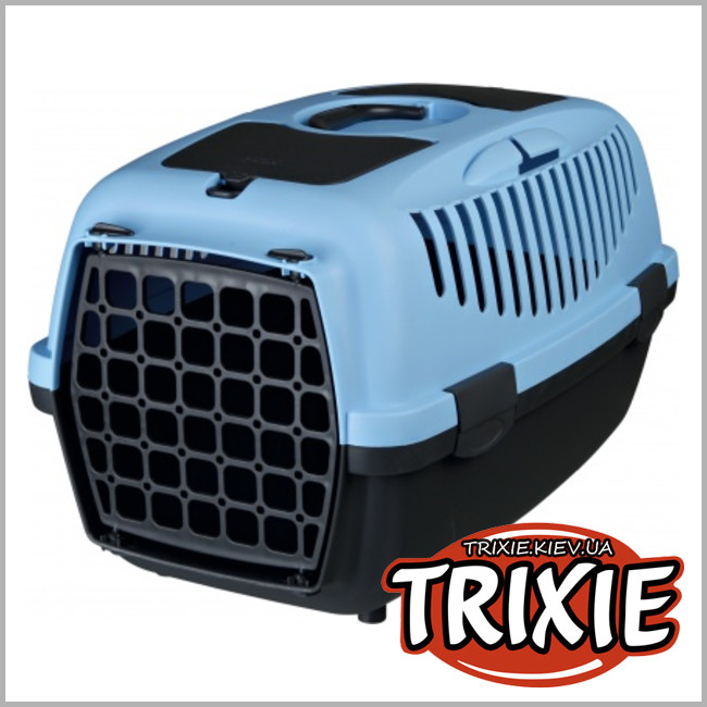 ТРИКСИ Украина - Переноска  Trixie Capri Transport Box 2 (37*34*55см синий )