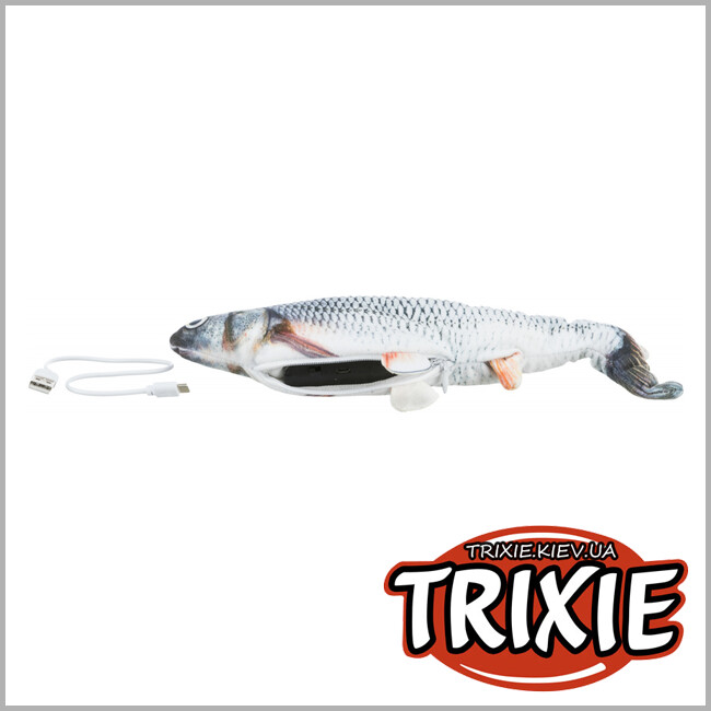 ТРІКСІ Україна - Вібруюча риба для кішок Trixie (6*30 cm)