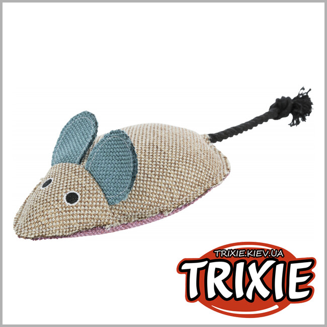 ТРІКСІ Україна - Іграшка Миша XXL TRIXIE (15см)