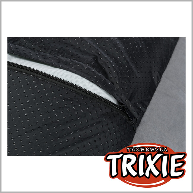 ТРИКСИ Украина - Кровать Харви для собак Trixie ( из полиэстера  60*50 см. серый / бело-черный  )