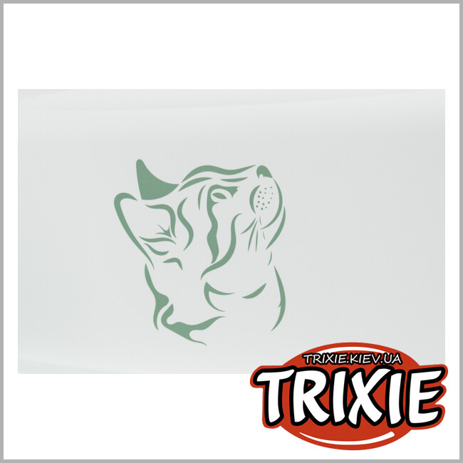 ТРІКСІ Україна - Туалет закритий Trixie Vico ( 40*40*56 см. зелений/білий. )