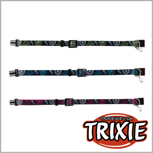 ТРИКСИ Украина - Ошейник с украшением Trixie Ошейник для кота с колокольчиком