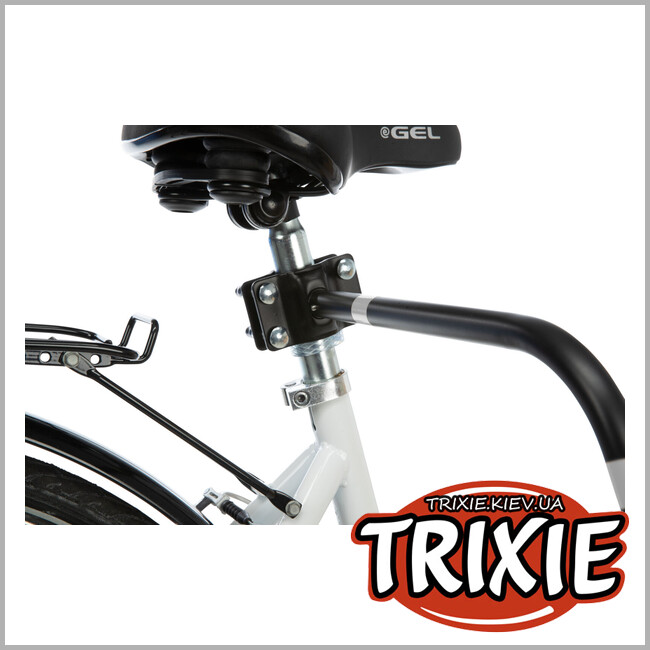 ТРИКСИ Украина - Набор для Trixie 1287 велопрогулок с животными, L-образная форма, S-M, черный