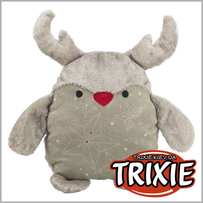 ТРИКСИ Украина - Рождественский олень, Trixie 92625 ткань/плюш, 30см