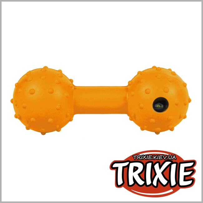 ТРИКСИ Украина - Гантель с колокольчиком для собак TRIXIE (12 см)