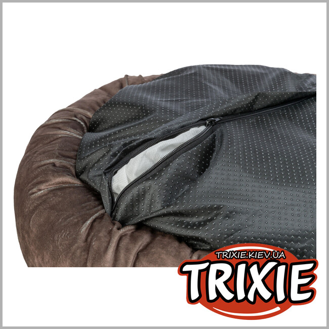ТРИКСИ Украина - Лежак для собак Trixie 37782 "Lionel" (переработанный флис), 50см, коричневый/беж