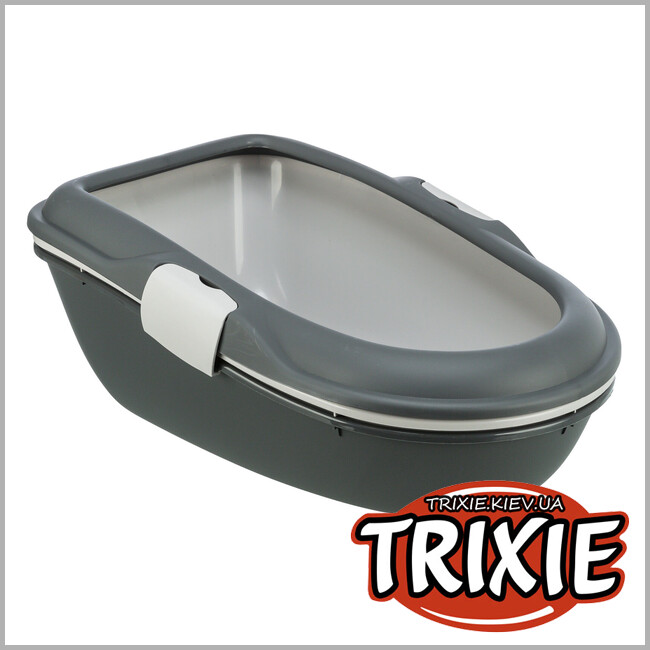 ТРІКСІ Україна - Туалет із розділеною системою Trixie Berto Hygienic separate ( 39*22*59cm сірий)