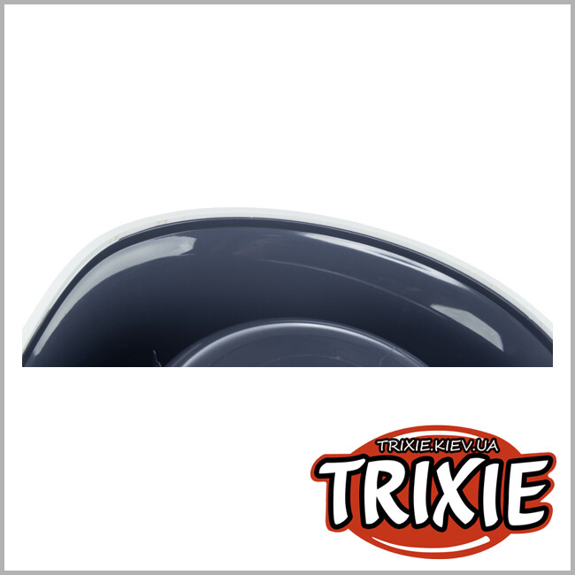 ТРИКСИ Украина -  Пластиковая миска Trixie для собак ( 0,35 л / ø 18 см. синий)