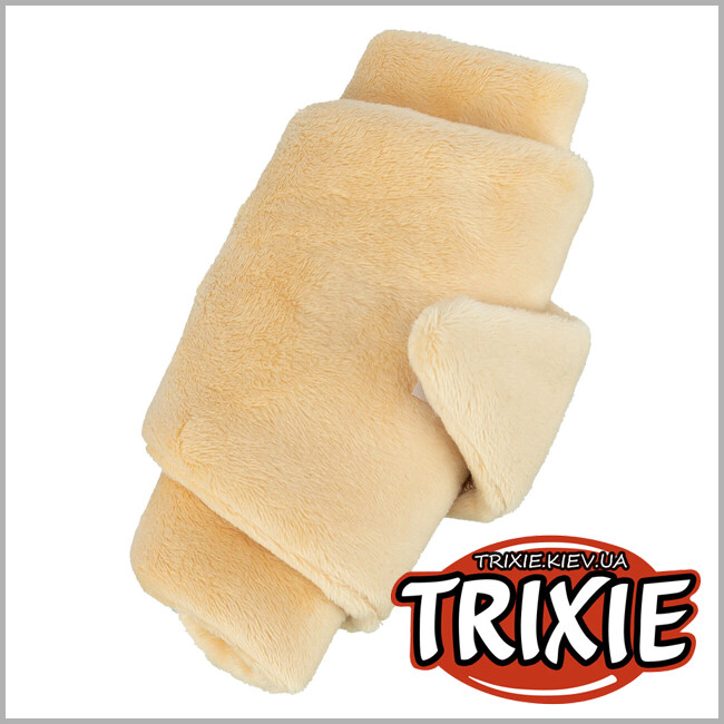 ТРИКСИ Украина - Игрушка-круассан для лакомства Trixie (плюш), 40см
