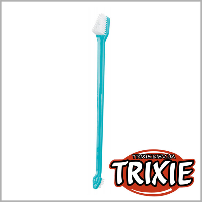 ТРИКСИ Украина - Двусторонняя зубная щетка для собак TRIXIE 2558 (23 см*4шт)