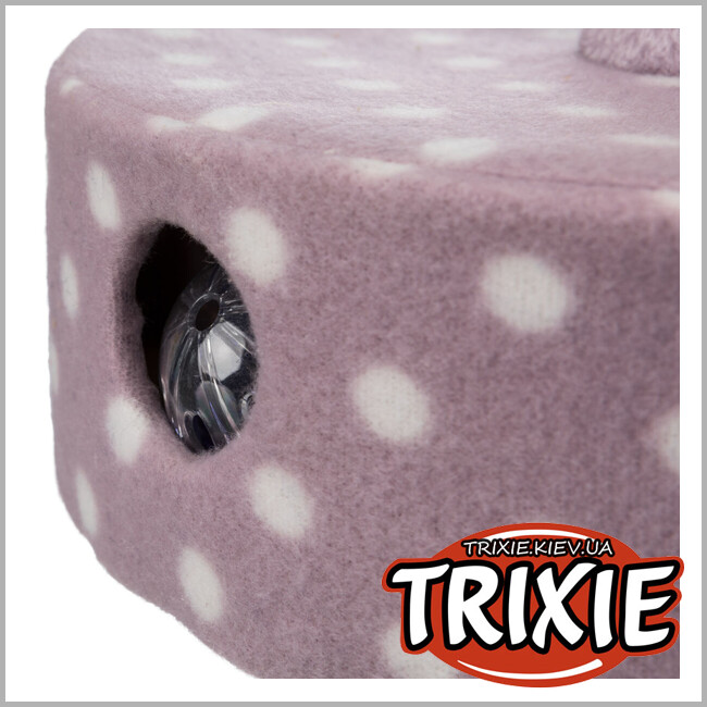 ТРИКСИ Украина - Царапка Trixie 42930 для котят флис 26/47 см светло-сиреневая