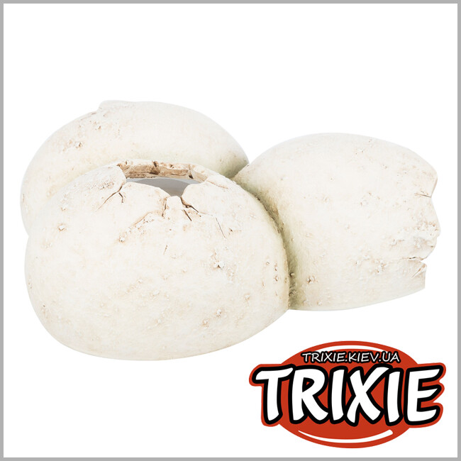 ТРИКСИ Украина - Пещера/грот Trixie 76326 "Яйца" для рептилий (полиэфирная смола), 15х6х12см