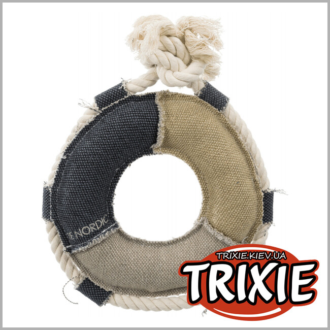 ТРИКСИ Украина - Игрушка BE NORDIC-TRIXIE спасательный круг (ткань, 30см)