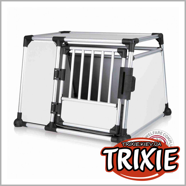 ТРИКСИ Украина - Транспортировочный бокс TRIXIE (алюминий, L:93×64×81cм)