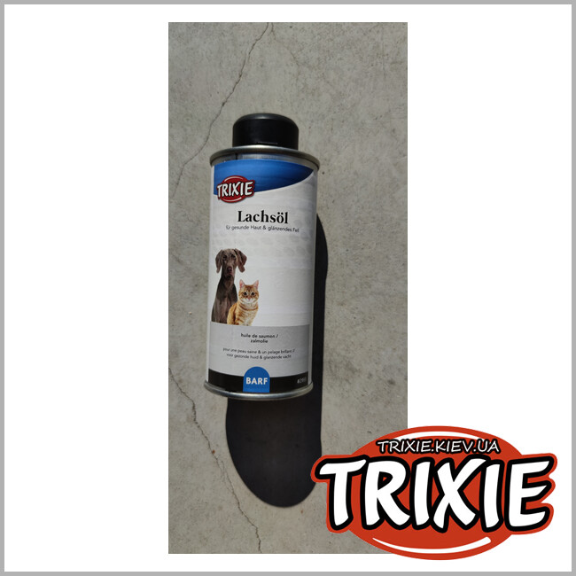 ТРИКСИ Украина - Масло лосося для кошек Trixie (Омега 3 и 6 /// 250 мл)
