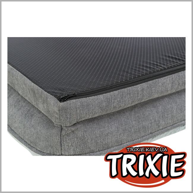 ТРИКСИ Украина - Лежак Trixie 374051 "Lino vital" ортопед., 90х65см, серый/светло-серый