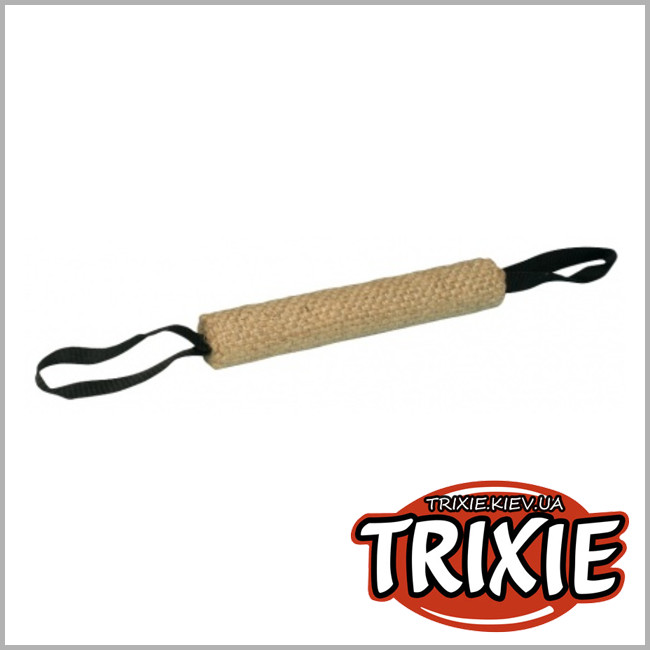 ТРИКСИ Украина - Джутовая палка аппорт для укусов Trixie Training Dummy Biting Roll (26см)