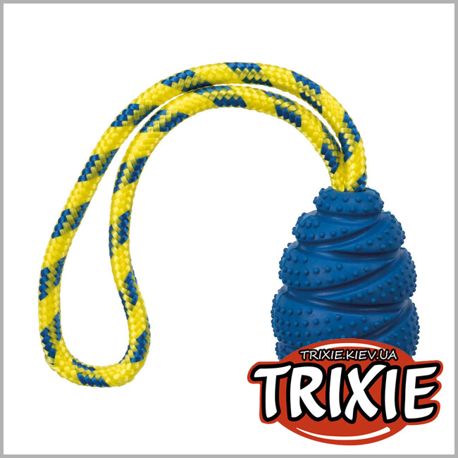 ТРИКСИ Украина - Прыгун на канате TRIXIE (резина, 7 см/25 см)