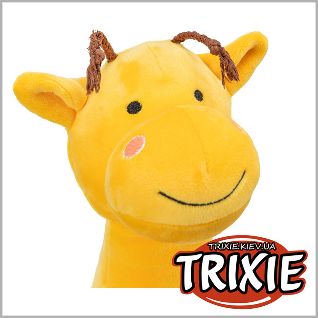 ТРИКСИ Украина - Игрушка жираф для животных Trixie 36156 (плюш), 30см