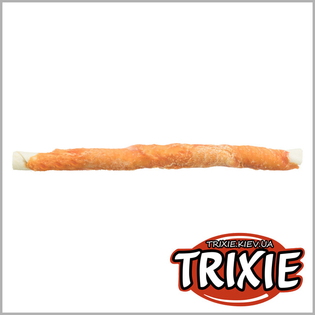 ТРИКСИ Украина - Жевательная палочка с мясом для чистки зубов Trixie Denta Fun  (курица 28см*3шт / 250g)