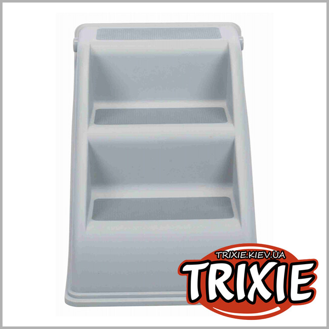 ТРІКСІ Україна - Сходи пандус TRIXIE (пластик TPR сходинки 34*39*54 см до 40 кг)