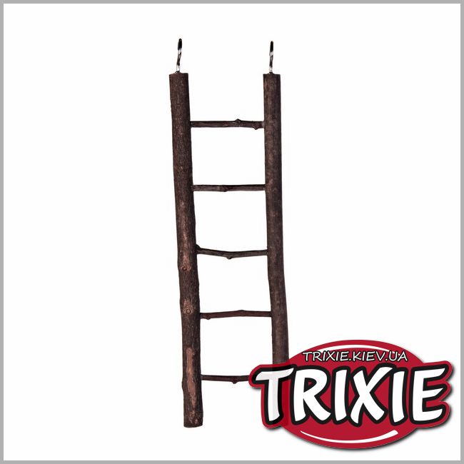 ТРІКСІ Україна - Сходи для папуги TRIXIE - NaturalLiving (Розмір: 5ступ./26см)