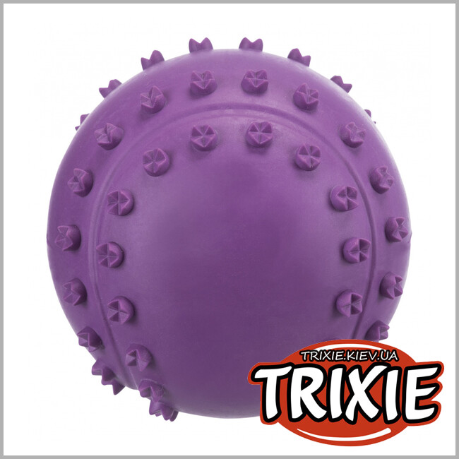ТРИКСИ Украина - Мяч с пищалкой для собак TRIXIE (Размер: 6см)
