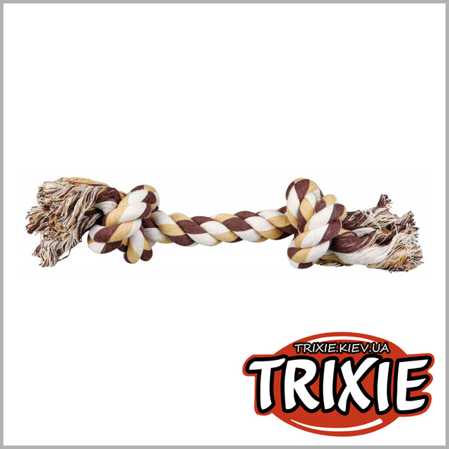 ТРИКСИ Украина - Игровой канат для собак TRIXIE - Denta Fun (Длина: 40см)