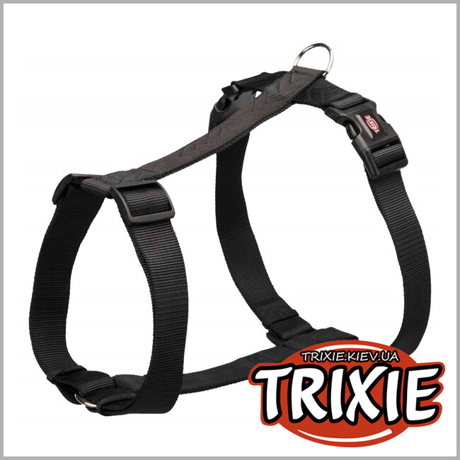 ТРІКСІ Україна - Шлея Premium-TRIXIE (XL-XXL: 85-130см/38мм, чорний)