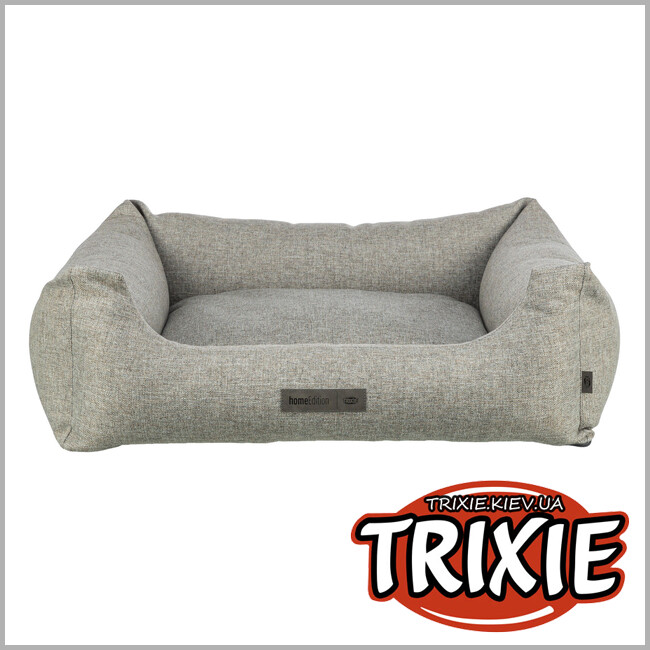ТРИКСИ Украина - Лежак для собак Trixie 37495 "Matteo", 80х60см, светло-серый