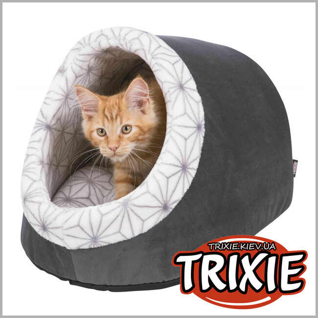 ТРІКСІ Україна - М'яке місце Diamond-TRIXIE (35х26х40см, антрацит/білий)