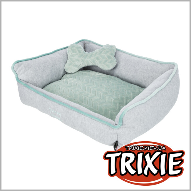 ТРИКСИ Украина - Лежак Junior-TRIXIE (50х40см, серый/мятный)