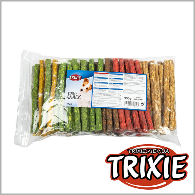ТРІКСІ Україна - Палички для собак Trixie Chewing Rolls (мікс 12cm*100шт / 900g)
