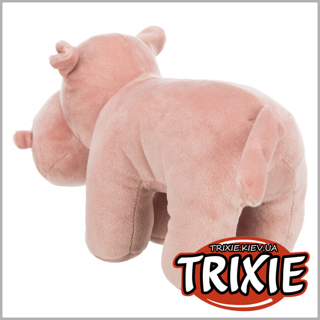 ТРИКСИ Украина - Бегемот игрушка со звуком  для собак Бегемот Trixie (со звуком / плюш 25 см )