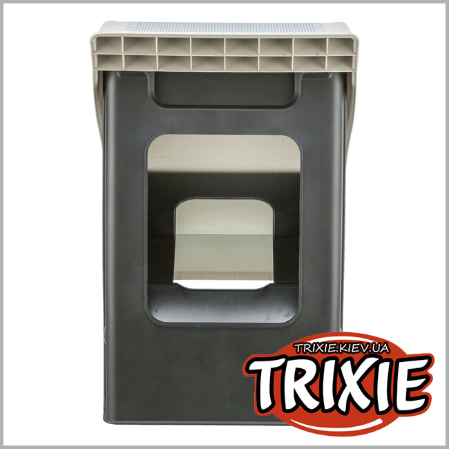 ТРИКСИ Украина - Лестница легкая Trixie 39469 (пластик), 38.5х60х79см, светло-серый
