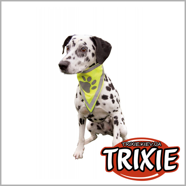 ТРИКСИ Украина - Бандана светоотражающая для собак TRIXIE (светоотражающая 43–60см)