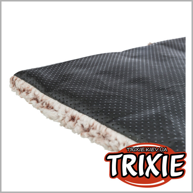 ТРИКСИ Украина - Коврик для животных Trixie 384002 "Calida" с теплоотражающей вставкой, 100х65см, бело-коричневый