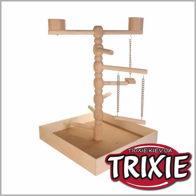 ТРІКСІ Україна - Ігровий майданчик для папуги TRIXIE (41 × 55 × 41 см)