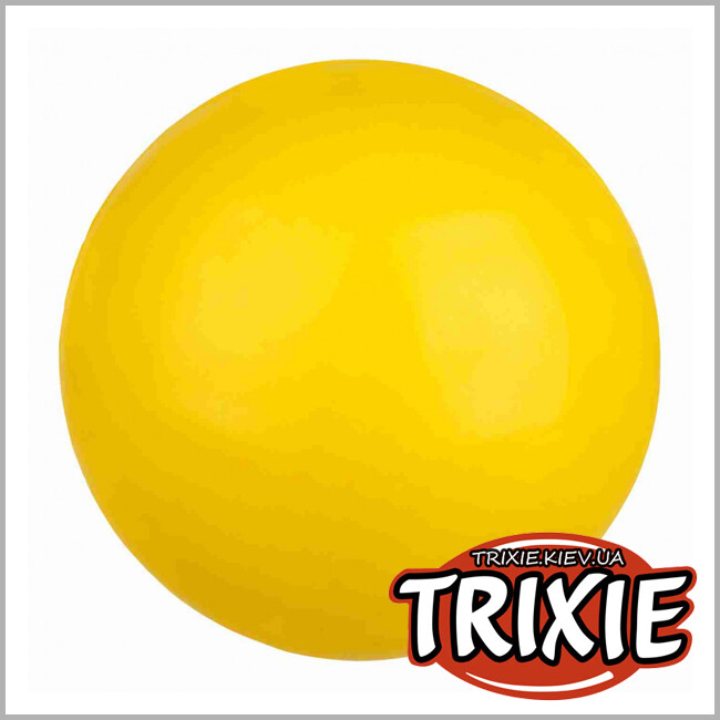 ТРИКСИ Украина - Мяч литой для собак TRIXIE (резина 7.5см)