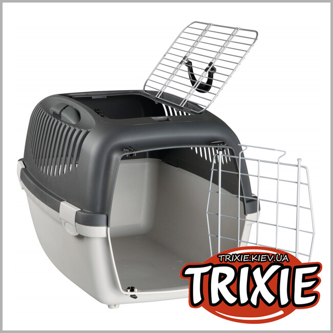ТРИКСИ Украина - Переноска TRIXIE - Capri 3 Open Top (40*38*61см серый   )
